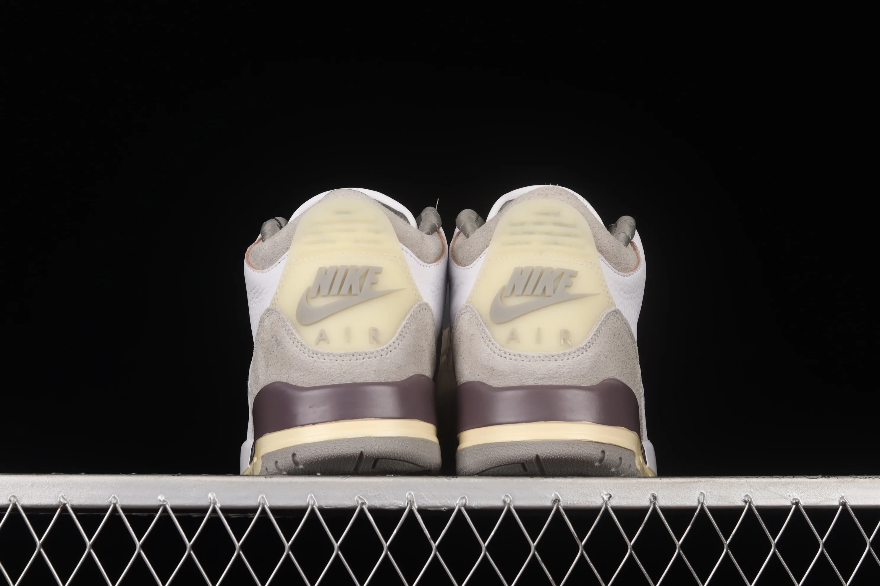 All categories Air Jordan Jordan series basketball shoes Air Jordan 3 foreign trade version Air Jordan 3 Retro SP "Medium Grey" AJ3 Joe 3 meters white gray burst pattern DH3434-110